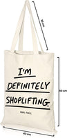 Definitely Shoplifting Tote bag