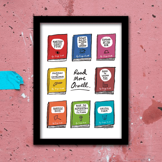 GEORGE ORWELL BOOKS PRINT