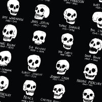 MUSIC IS DEAD T-SHIRT BLACK