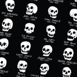 MUSIC IS DEAD T-SHIRT BLACK