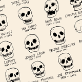 MUSIC IS DEAD TOTE BAG