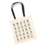 MUSIC IS DEAD TOTE BAG