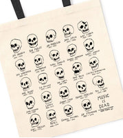 MUSIC IS DEAD TOTE BAG