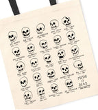 MUSIC IS DEAD TOTE BAG