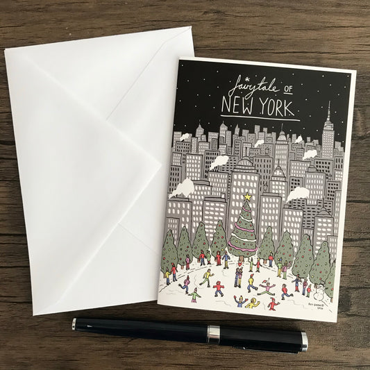 FAIRYTALE OF NEW YORK - Greeting Card